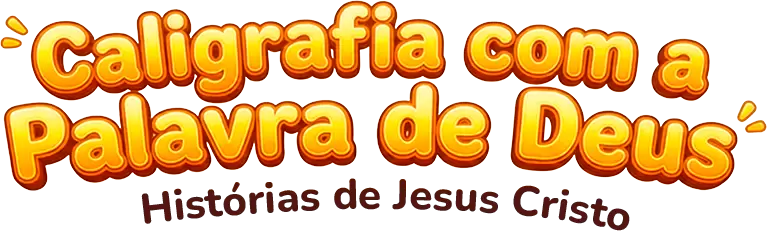 Caligrabiblia - Histórias de Jesus - Mapas mentais bíblicos - Caligrafia